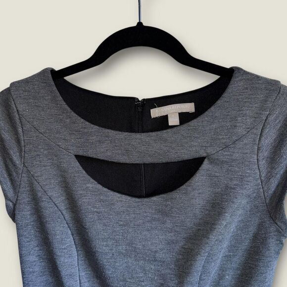 Banana‎ Republic Cap Sleeve Cutout Sheath Dress | Size 0 - Picture 4 of 5